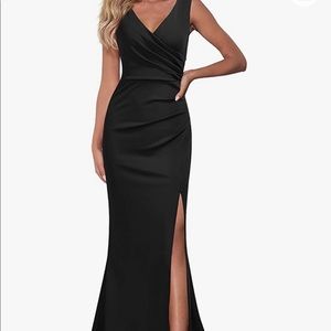 Black formal dress